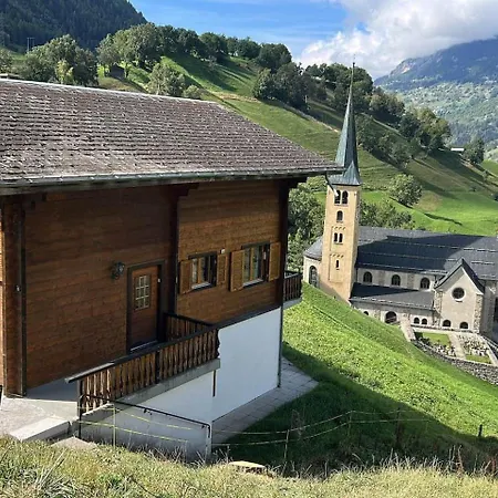 Swiss Mallum - Ground Floor 別荘 Grengiols